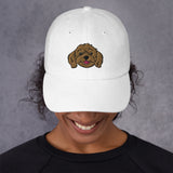 Custom EMBROIDERED Pet Hat Dog Hat Baseball Cap Mom Dad Cap