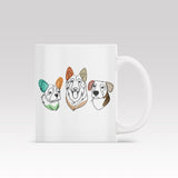 One Line Art Colored  - Custom Mug