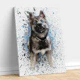 Contemporary Custom Pet Portraits – Modern Art for Your Pet - 1 Pet - Furr and Family