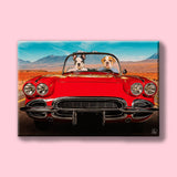 Road Trip Duo - Custom Pet Portrait