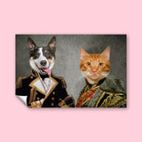 Ruff and Purr Regiment - Custom Pet Portrait