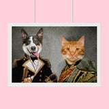 Ruff and Purr Regiment - Custom Pet Portrait