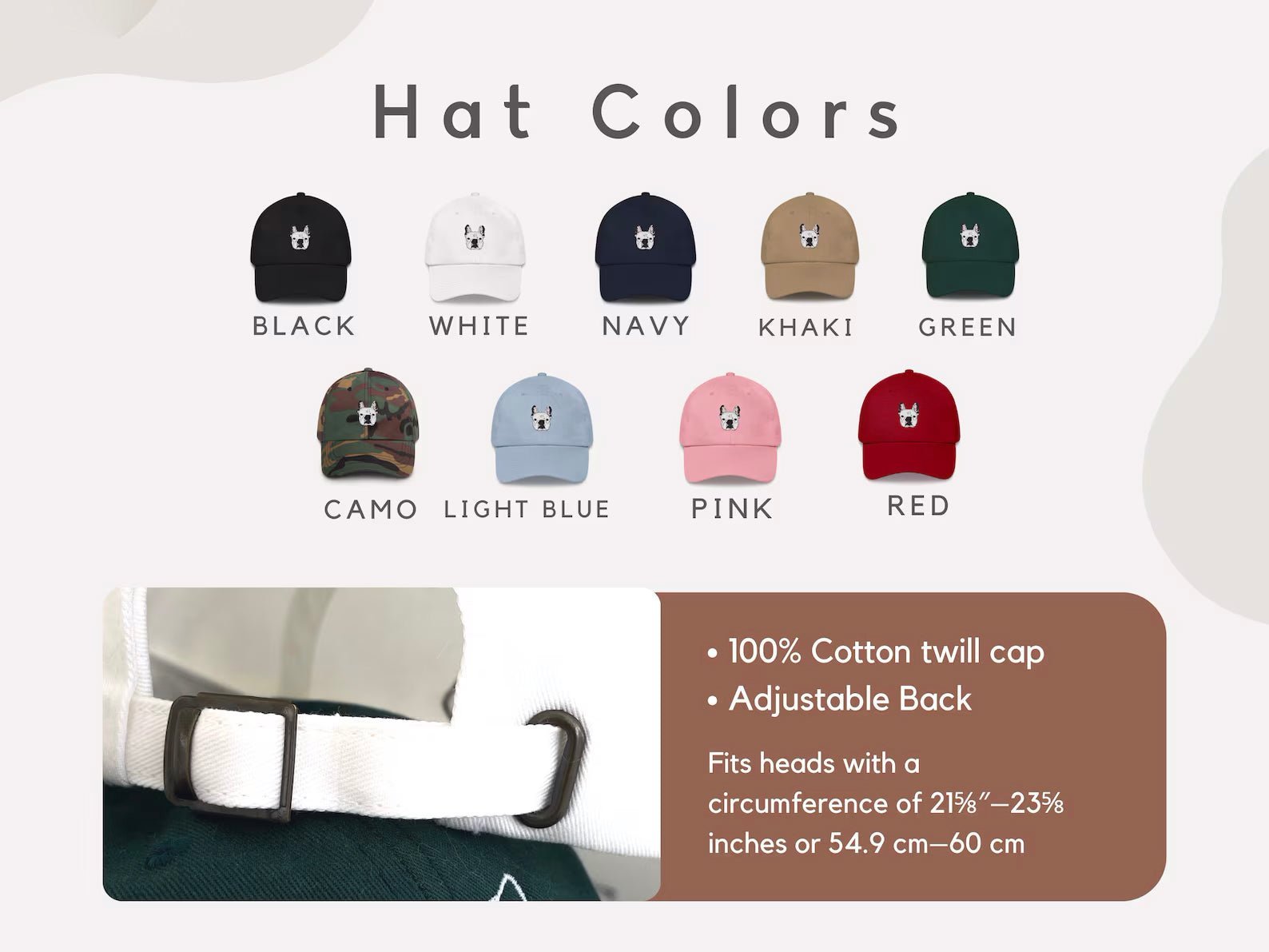 Custom Embroidered Pet Hat – Personalized Pet Dad & Mom Cap - Cap - 1 Pet - Furr and Family