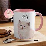 Custom Pet Color Mug - Pet Photo + Name - 1 Pet - Furr and Family