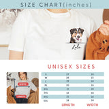 Custom Pet Lover Personalized Dog Shirt, Hoddies and Sweat Shirts for Humans - Printing T shirt - 1 Pet - Furr and Family