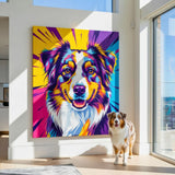 Custom Pet Portrait - POP Art into a Bold, Expressive Work of Art