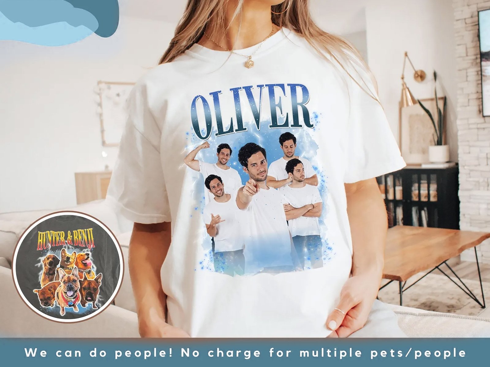 Custom Vintage Style Pet Mom & Dad Tshirts - Sweatshirts & Hoodies - Vintage Print Apparel - 1 Pet - Furr and Family