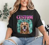 Custom Vintage Style Pet Mom & Dad Tshirts - Sweatshirts & Hoodies - Vintage Print Apparel - 1 Pet - Furr and Family