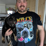 Custom Vintage Style Pet Mom & Dad Tshirts - Sweatshirts & Hoodies - Vintage Print Apparel - 1 Pet - Furr and Family