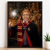 Custom Wizard Human Portrait - Human Portrait - Male - Furr and Family