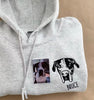 Custom Outline Pet Embroidered Sweatshirt, Hoodie or T-Shirt