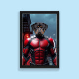 Dare Devil – Custom Pet Portrait - 1 Pet - Furr and Family