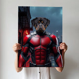 Dare Devil – Custom Pet Portrait - 1 Pet - Furr and Family