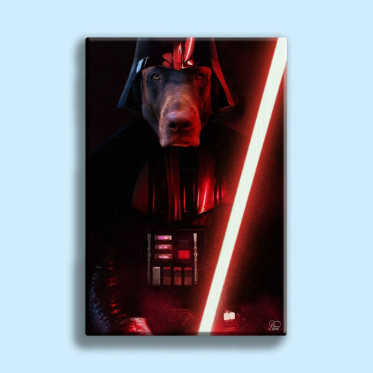 Darth Vader Star Wars - Custom Pet Portrait - 1 Pet - Furr and Family
