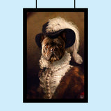 Noble Aristocrat Pet Portrait – Custom Pet Canvas | Furr and Family