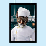 The Master Chef Custom Pet Portrait