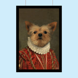 The Renaissance Pet Prince - Custom Pet Portrait