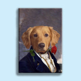 The Flirty Prince Pet - Custom Pet Portrait