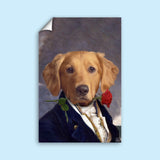 The Flirty Prince Pet - Custom Pet Portrait