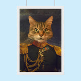 The Admiral Pet - Custom Pet Portrait