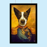 The Army General Pet - Custom Pet Portrait