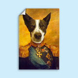 The Army General Pet - Custom Pet Portrait