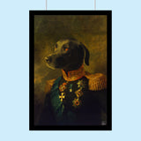 The Colonel Pet- Custom Pet Portrait