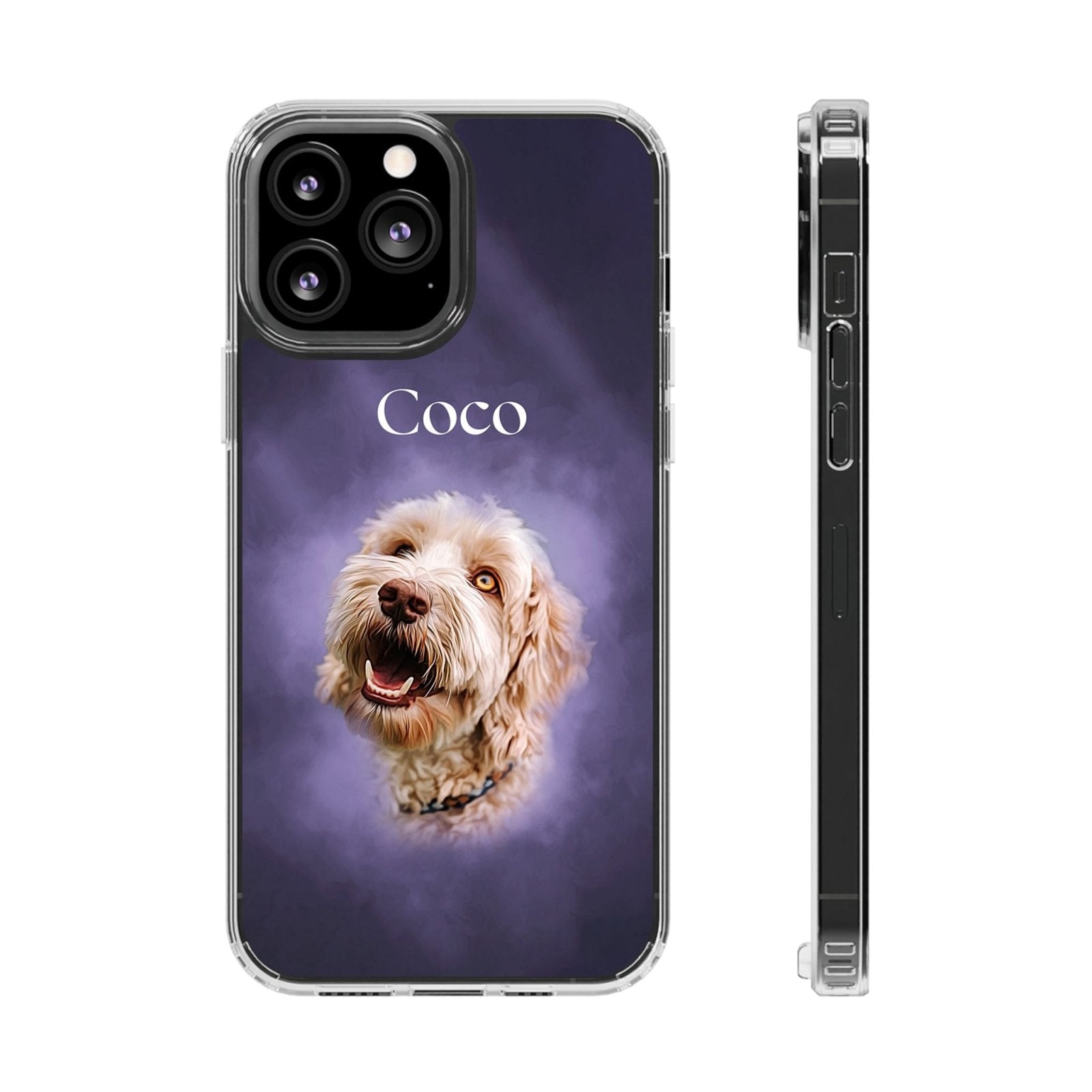 Digital Oil Painting - Custom Mobile Cover - 1 Pet - Furr and Family