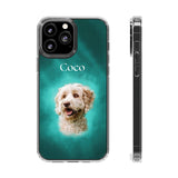 Digital Oil Painting - Custom Mobile Cover - 1 Pet - Furr and Family