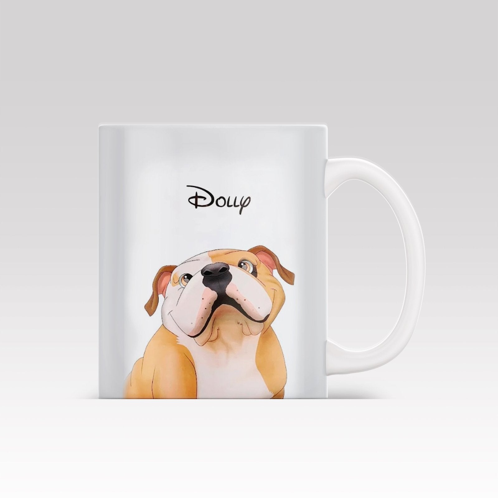 Disney Pet ArtWork - Custom Mug - 1 Pet - Furr and Family
