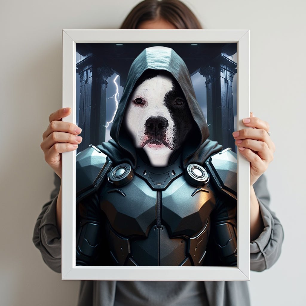 Dr Doom – Custom Pet Portrait - 1 Pet - Furr and Family