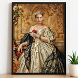 Elegant Victorian Renaissance Queen Portrait - Human Portrait - Female - Furr and Family