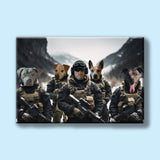 Elite Forces – Tactical Multi - Pet Portrait - 2 Pets - Furr and Family