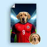 Erling Pawland – Custom Football Pet - 1 Pet - Furr and Family