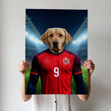 Erling Pawland – Custom Football Pet - 1 Pet - Furr and Family