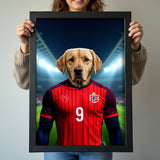 Erling Pawland – Custom Football Pet - 1 Pet - Furr and Family