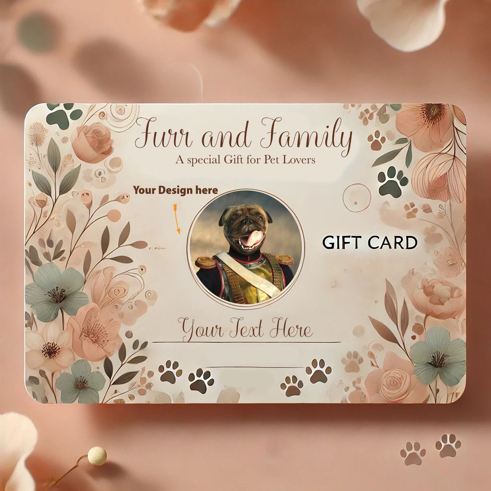 Furr and Family Gift Card – The Perfect Gift for Pet Lovers - Furr and Family