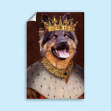 Furr King - Custom Pet Portrait - 1 Pet - Furr and Family