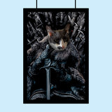 The Throne Guardian Pet Portrait