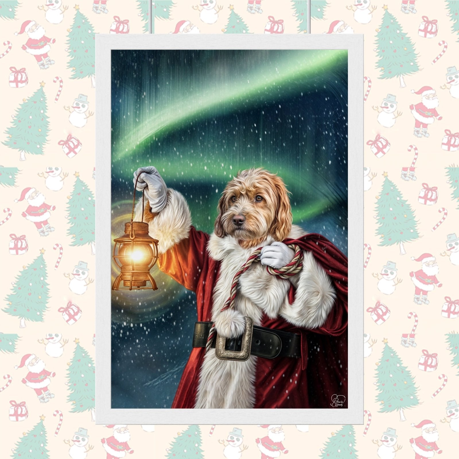 Furry North Pole Explorer – Christmas Reindeer Pet Costume - 1 Pet - Furr and Family