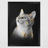 Gold Art - Custom Pet Poster