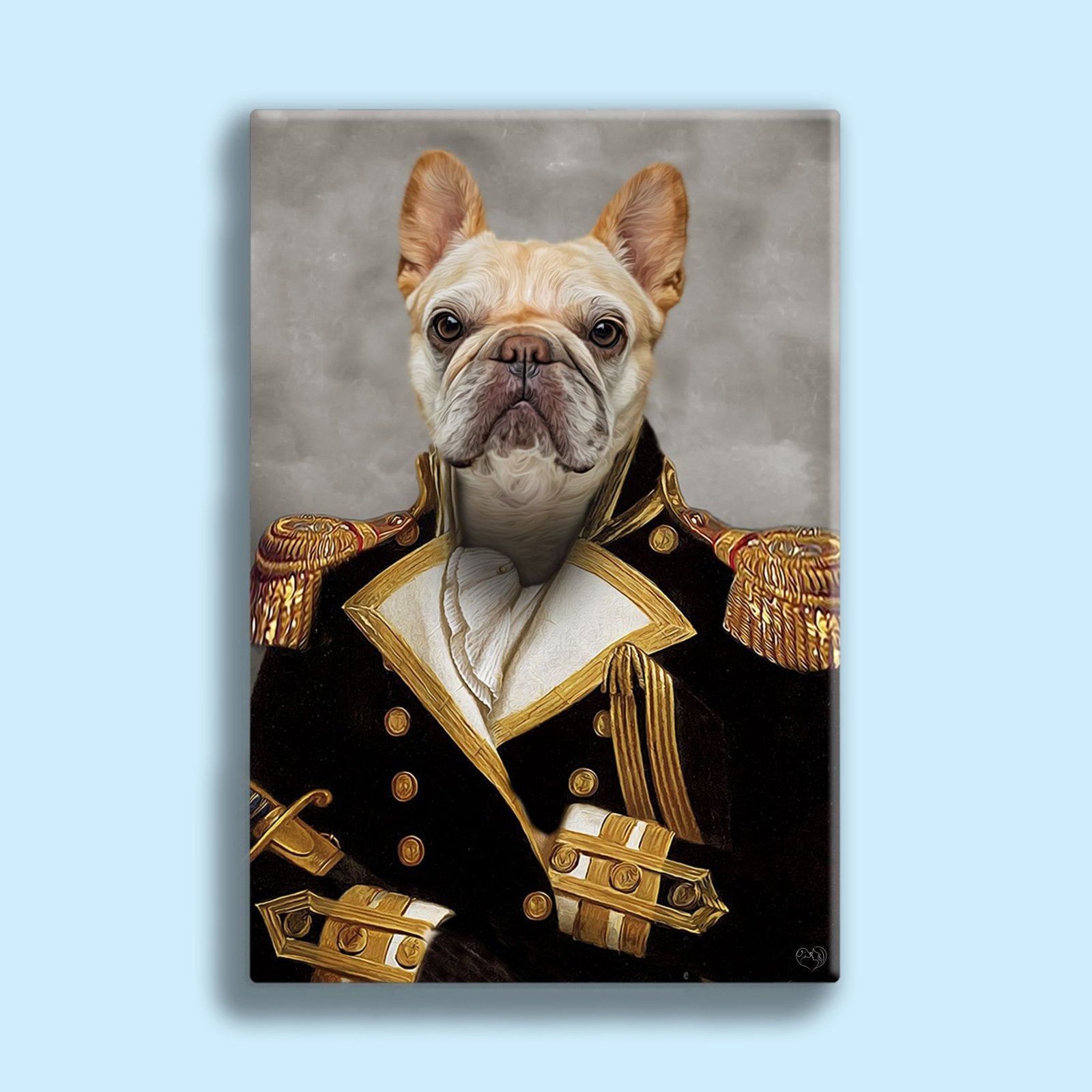 General Woofington - Custom Pet Portrait - 1 Pet - Furr and Family