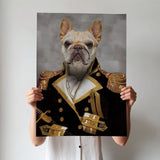 General Woofington - Custom Pet Portrait - 1 Pet - Furr and Family