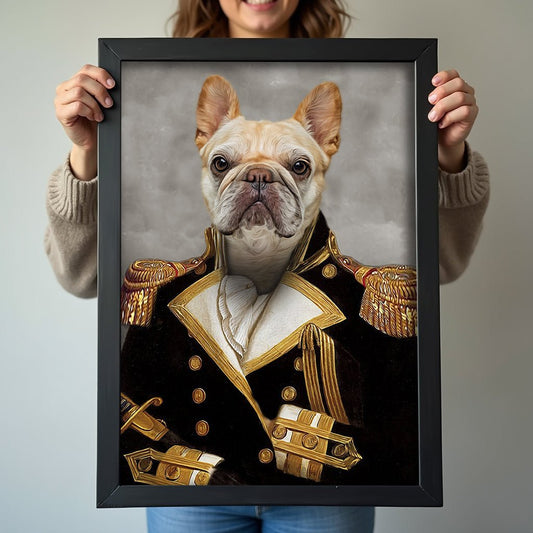 General Woofington - Custom Pet Portrait - 1 Pet - Furr and Family