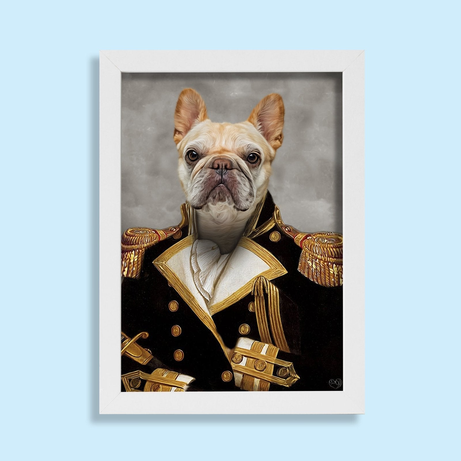 General Woofington - Custom Pet Portrait - 1 Pet - Furr and Family
