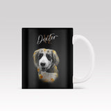 Gold Art - Custom Mug - 1 Pet - Furr and Family