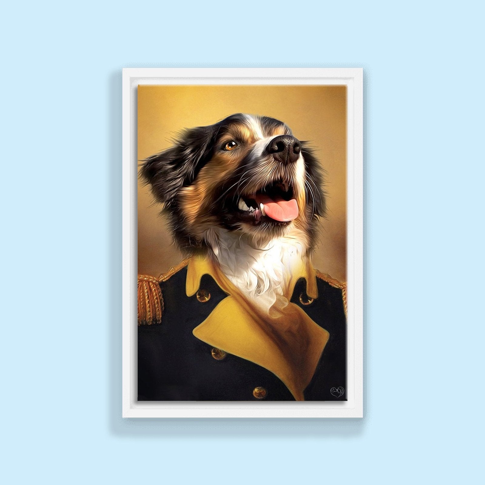 Golden Valor - Custom Pet Portrait - 1 Pet - Furr and Family
