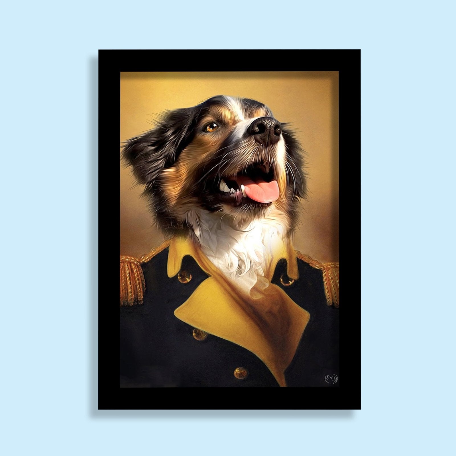 Golden Valor - Custom Pet Portrait - 1 Pet - Furr and Family