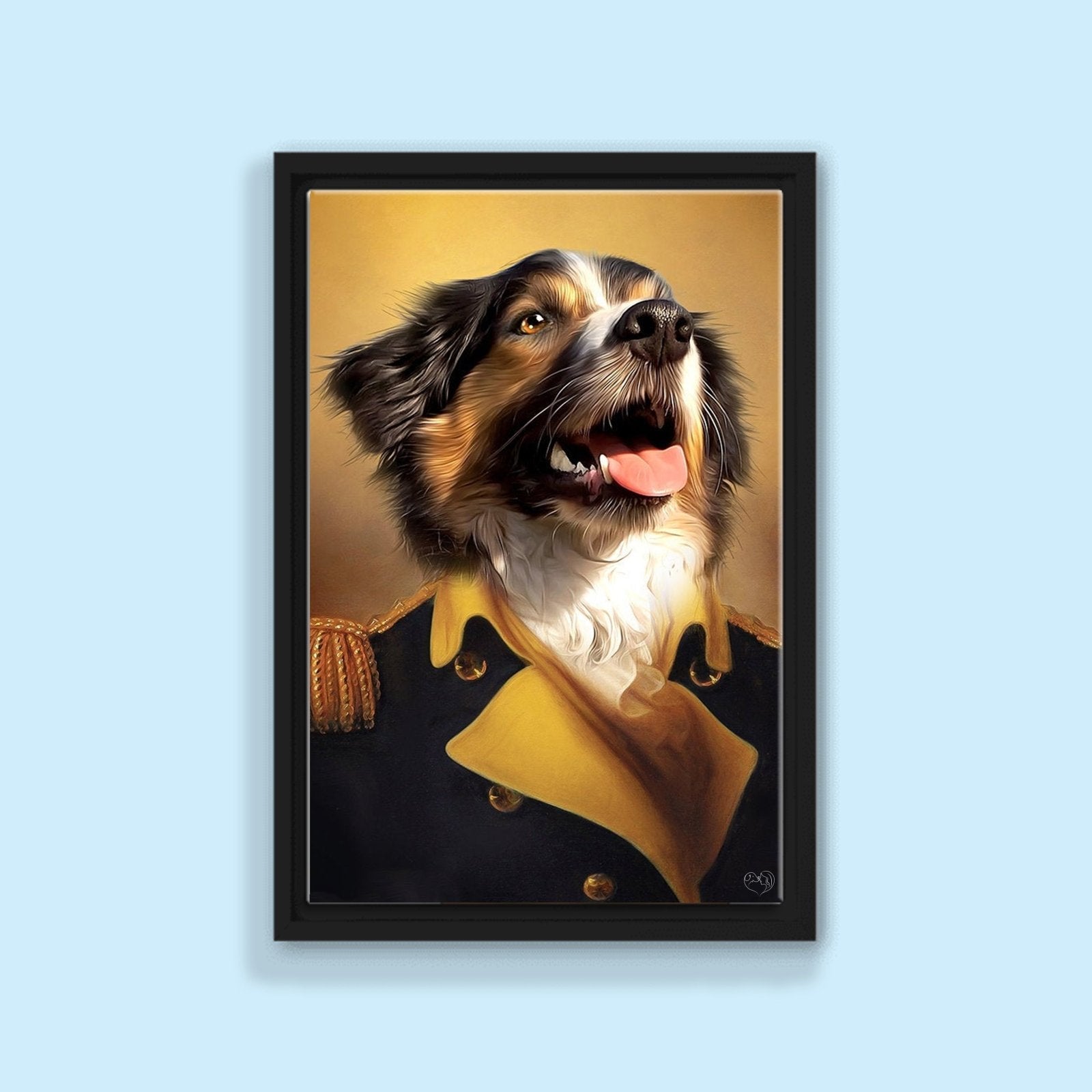Golden Valor - Custom Pet Portrait - 1 Pet - Furr and Family