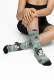 Halloween Pet Face Socks | Pet Lover Gift | Fun & Comfortable Socks - Socks - Birthday Gift Socks - Furr and Family